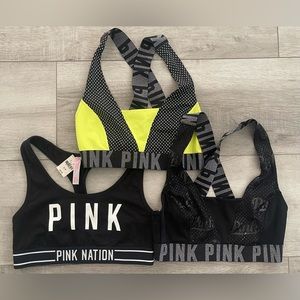 PINK Victoria’s Secret 🎀 Sports Bra Bundle S/P